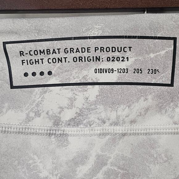 Reebok Speedwick Combat Grey Marble Leggings Size S - Picture 2 of 5